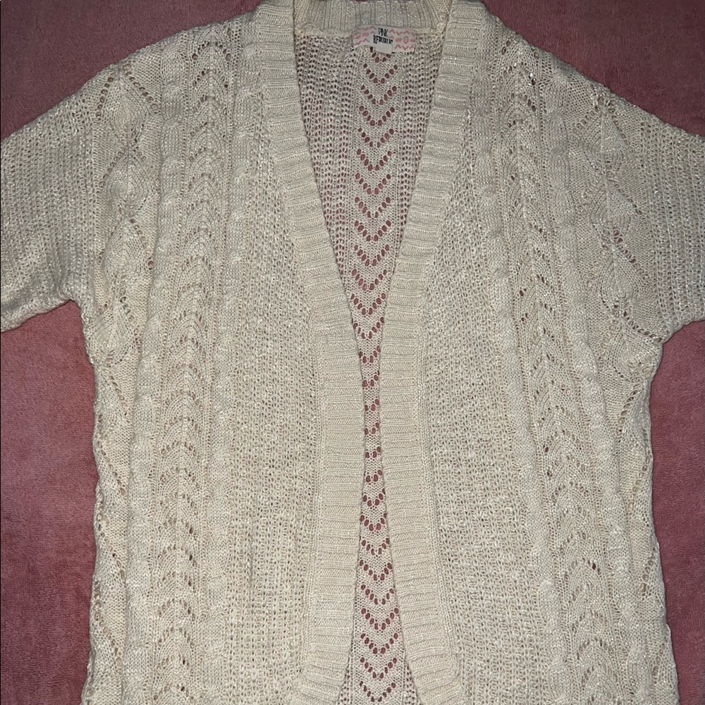 New Republic Beige Cardigan